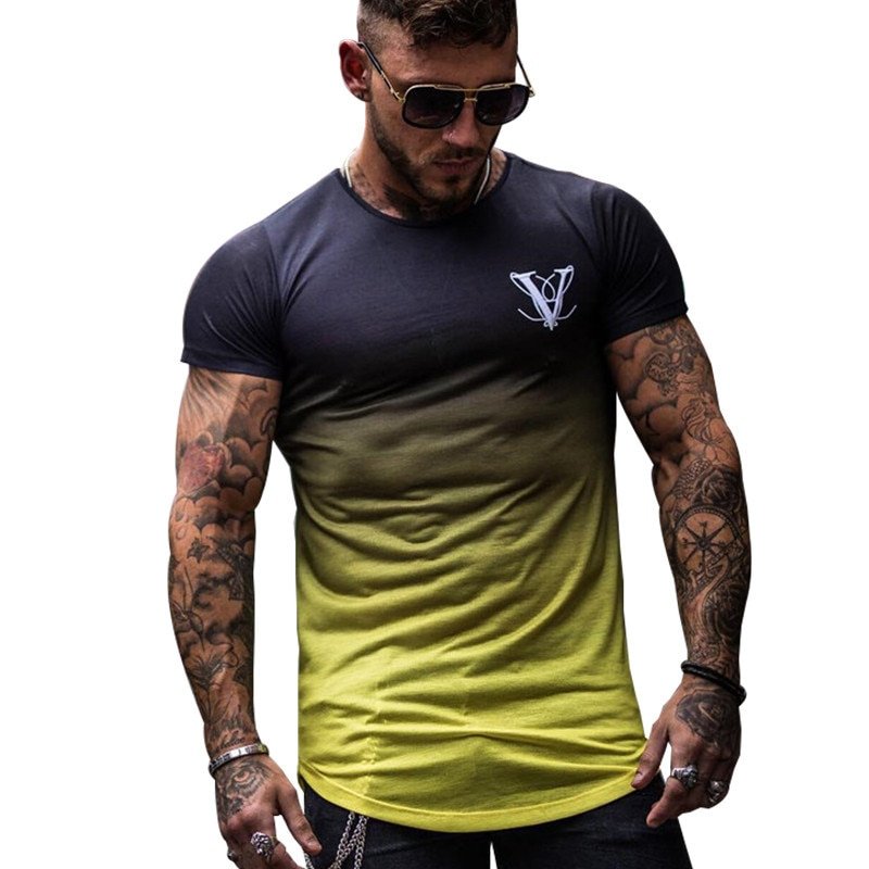 Gradient Color TShirt for Men